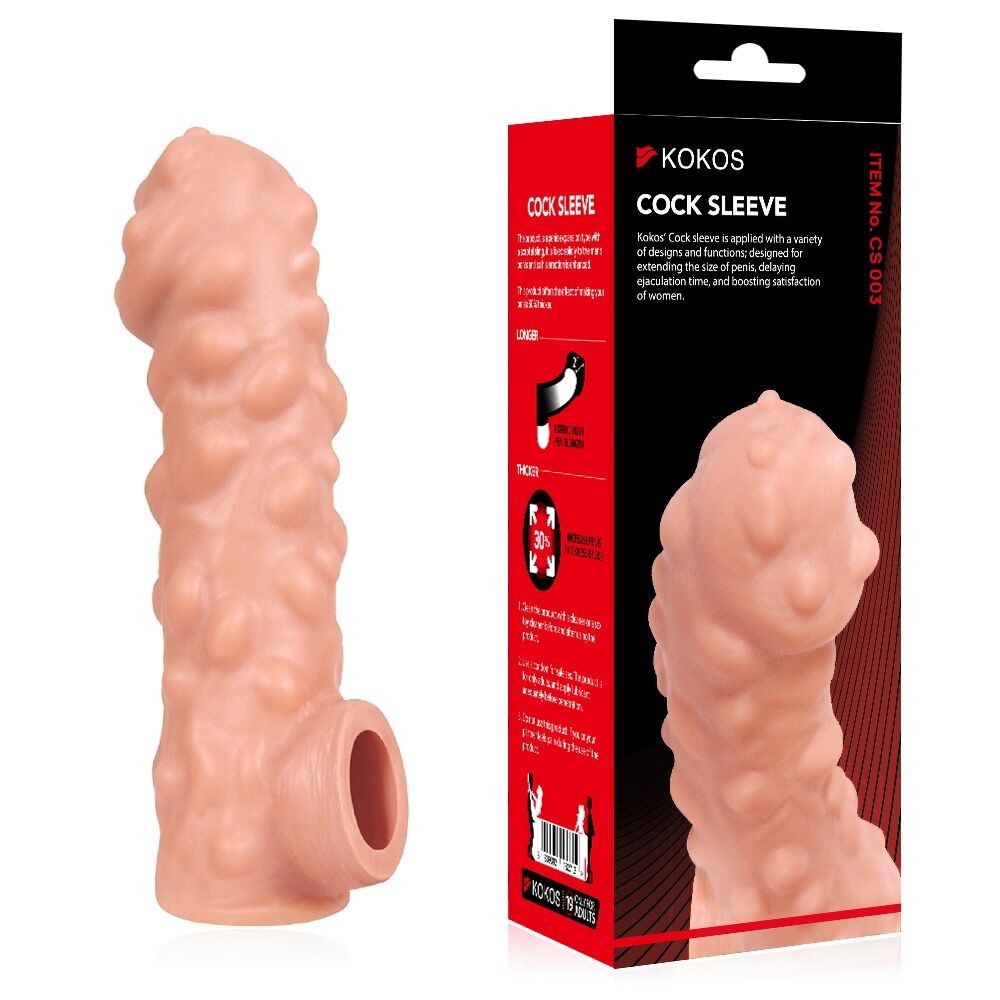 Насадка на член Kokos Cock Sleeve CS 003 L - зображення 1
