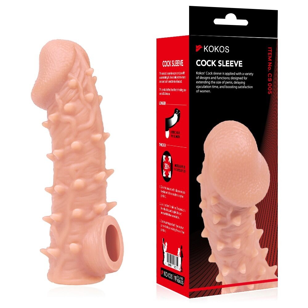 Насадка на член Kokos Cock Sleeve CS 005 L - зображення 1