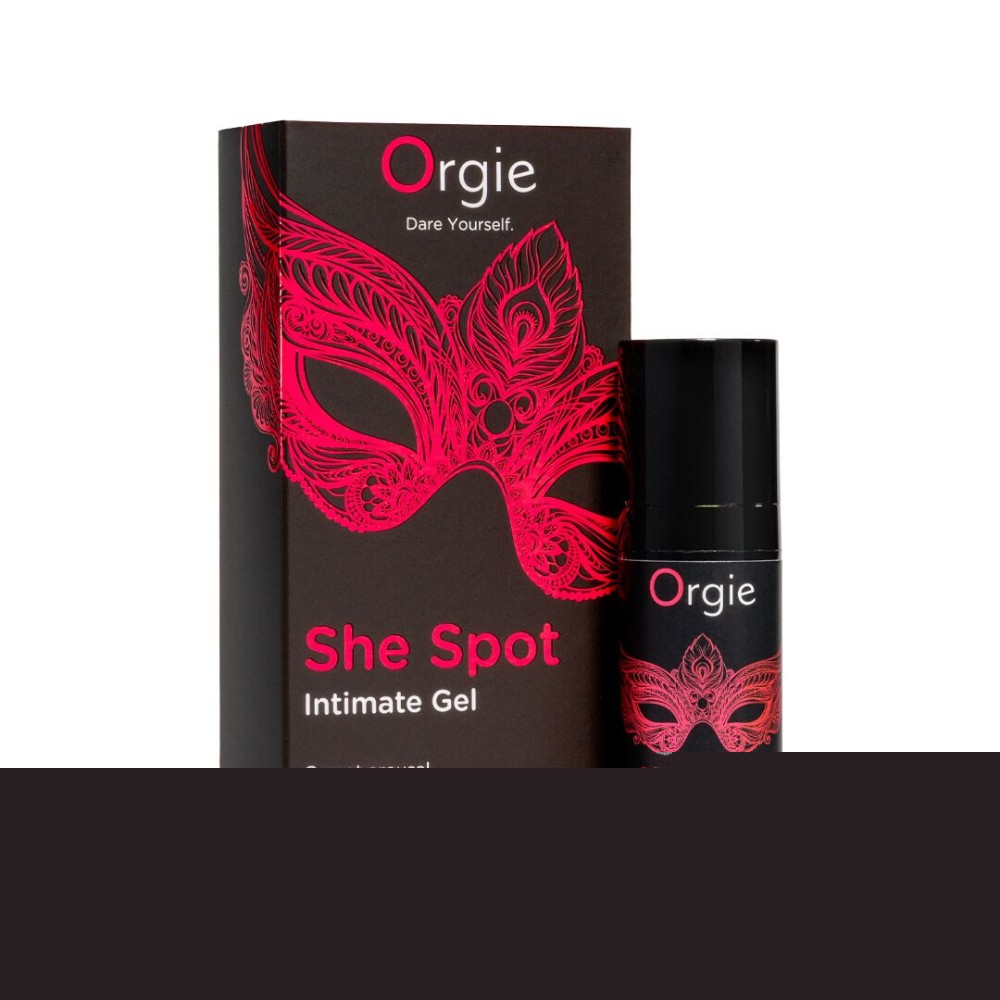 Гель для стимуляції точки G Orgie She Spot Intimate Gel, 15 мл, тепло-холод, ефект вібрації - зображення 1
