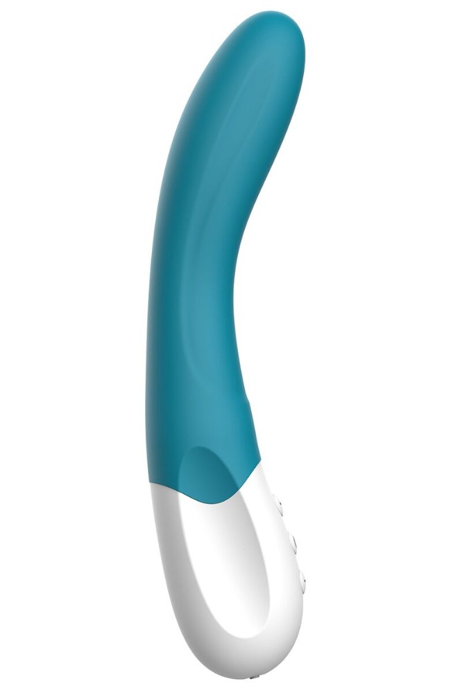 Вібратор точки G Liebe Bend It Rechargeable Ocean Blue, 10 режимів, дуже потужний, гнучкий стовбур - зображення 1