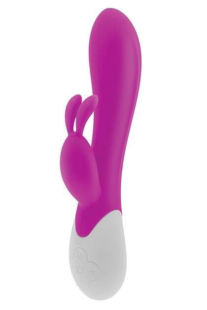 Вібратор-кролик S Pleasures Premium Corabi Rabbit, рожевий, вушка для клітора, 16 режимів, нагрів - зображення 1