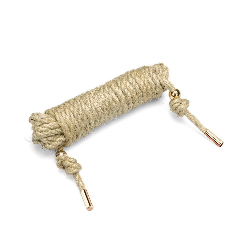 Натуральна мотузка для шибарі Liebe Seele Shibari 5M Rope Hemp, джут, 5 метрів - зображення 1