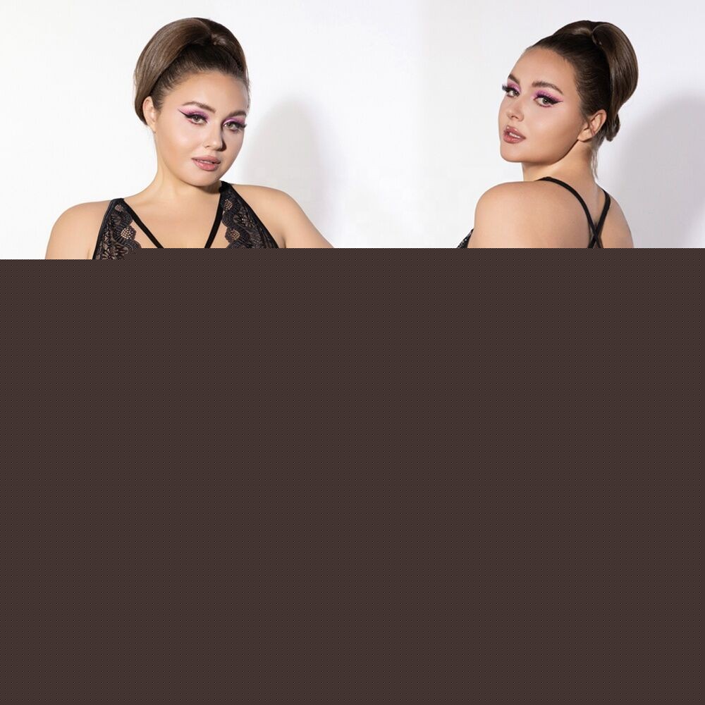 Сукня JSY P61151 Black Plus Size - зображення 1