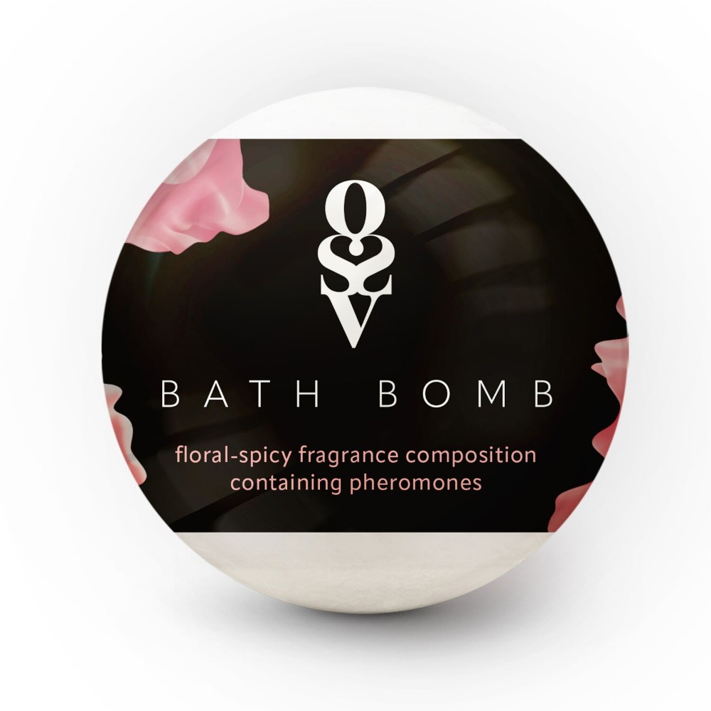 Бомбочка для ванни з феромонами Obsessive Bath bomb Floral - Spicy (100 г) - зображення 1