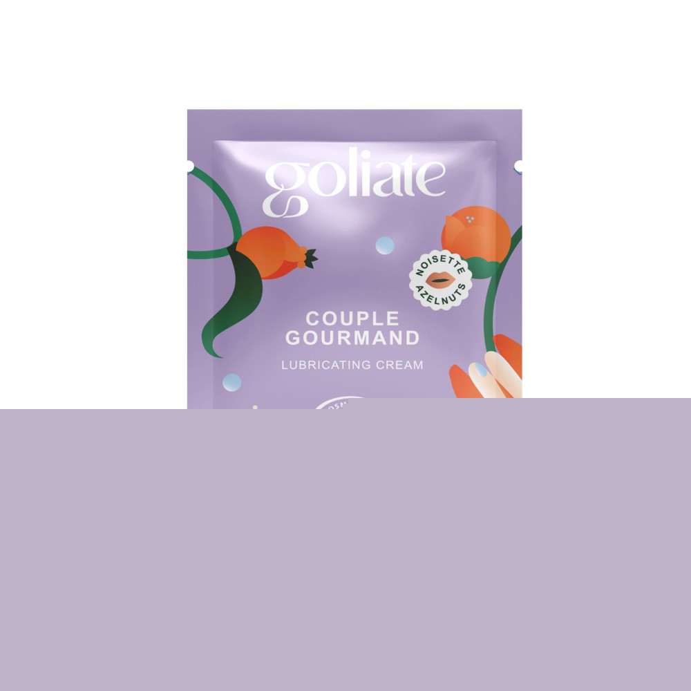 Пробник масажної олії Goliate Couple Gourmand Noisette 2 мл - зображення 1