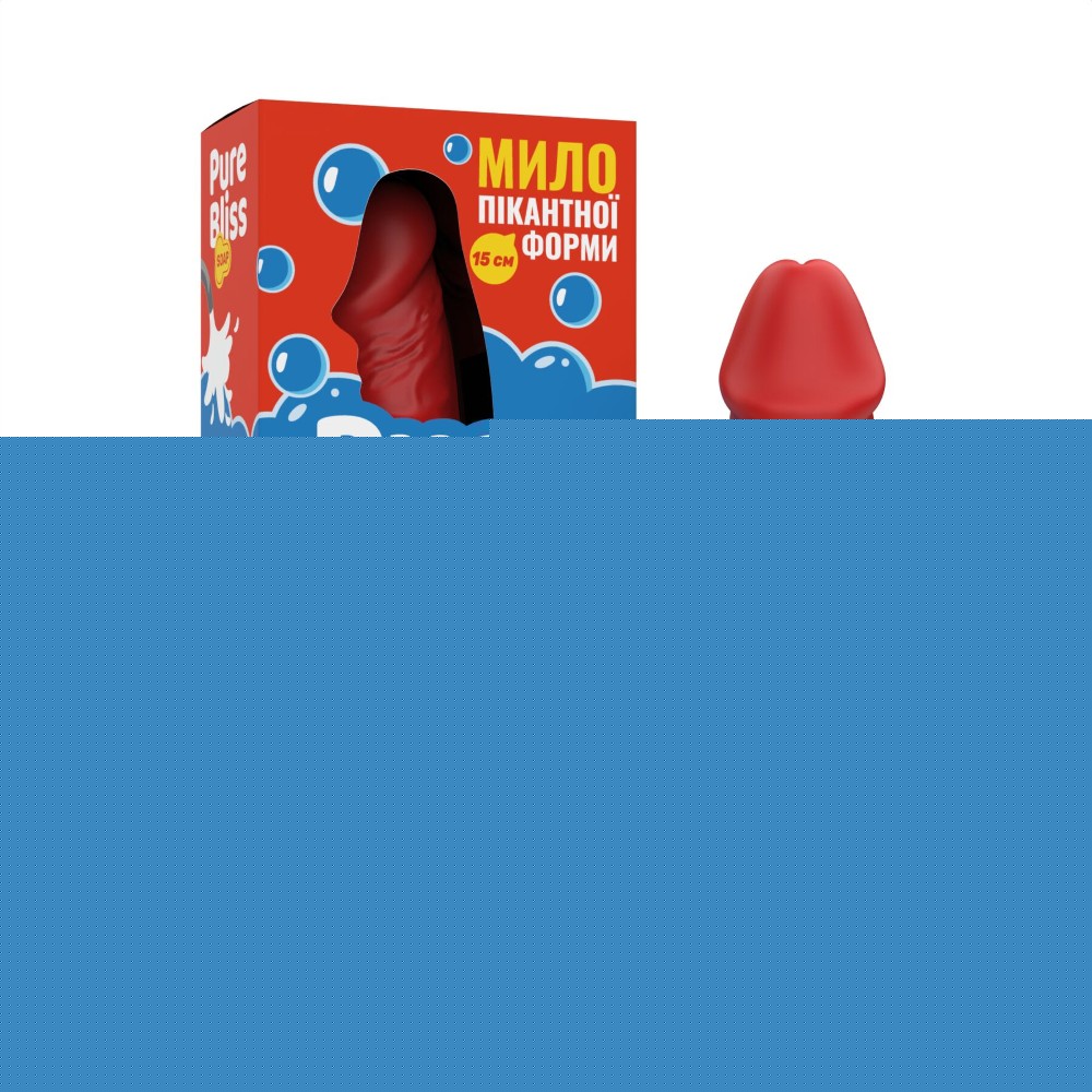 Ароматне мило пікантної форми Pure Bliss Red Juicy Crush (Ягідний вибух) 15 см - зображення 1