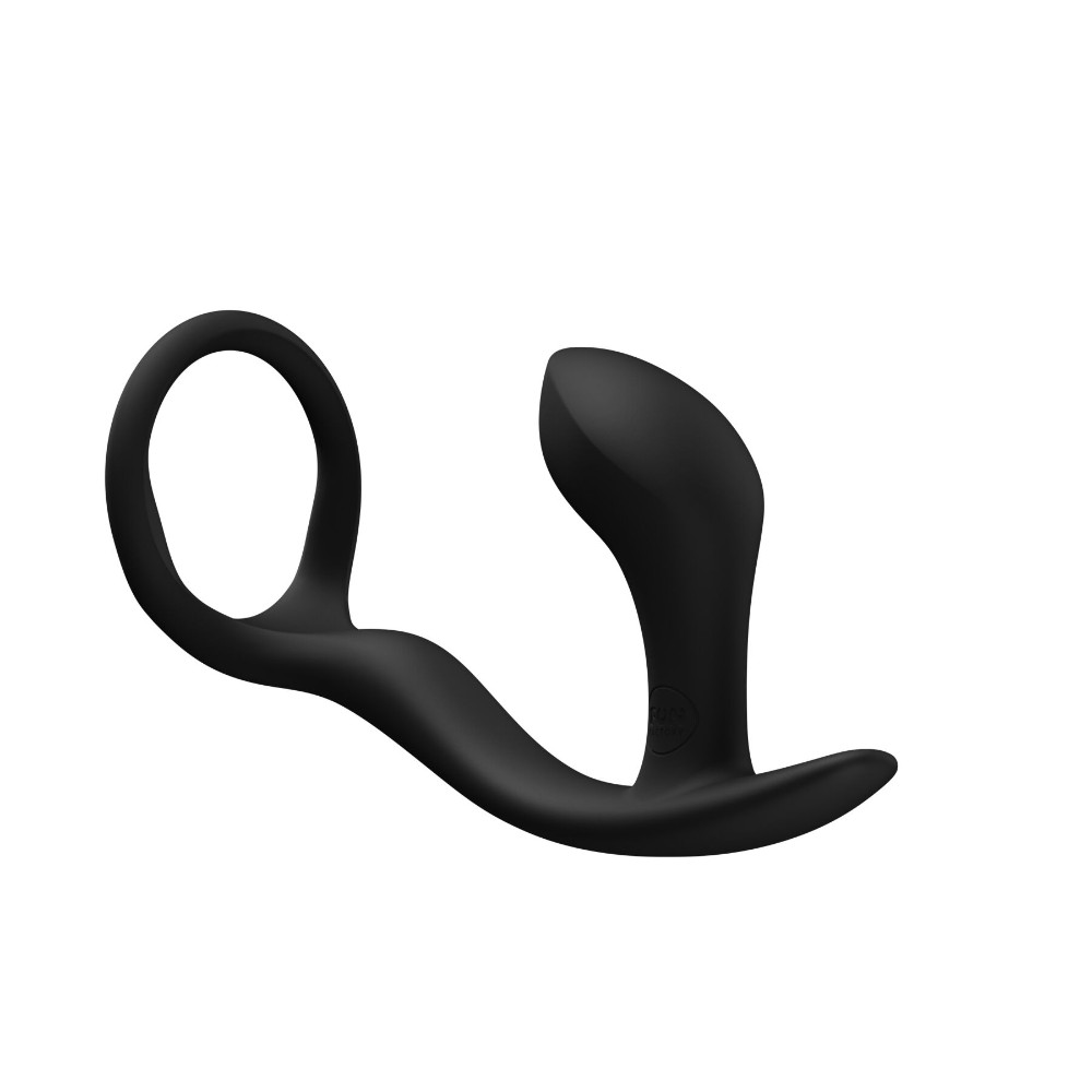 Анальна пробка з ерекційним кільцем Fun Factory BOOTIE RING Black - зображення 1