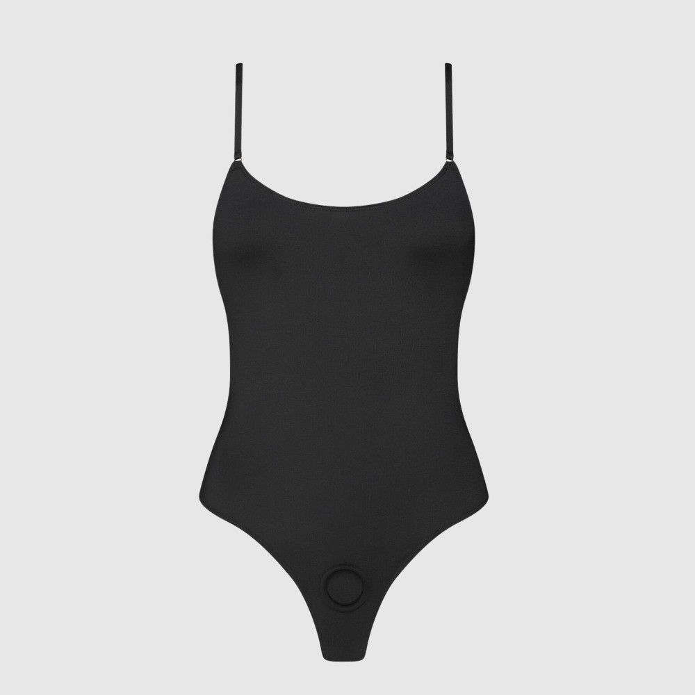 Боді з фіксацією дилдо Strap-On-Me Harness Body Signature – L – Black - зображення 1