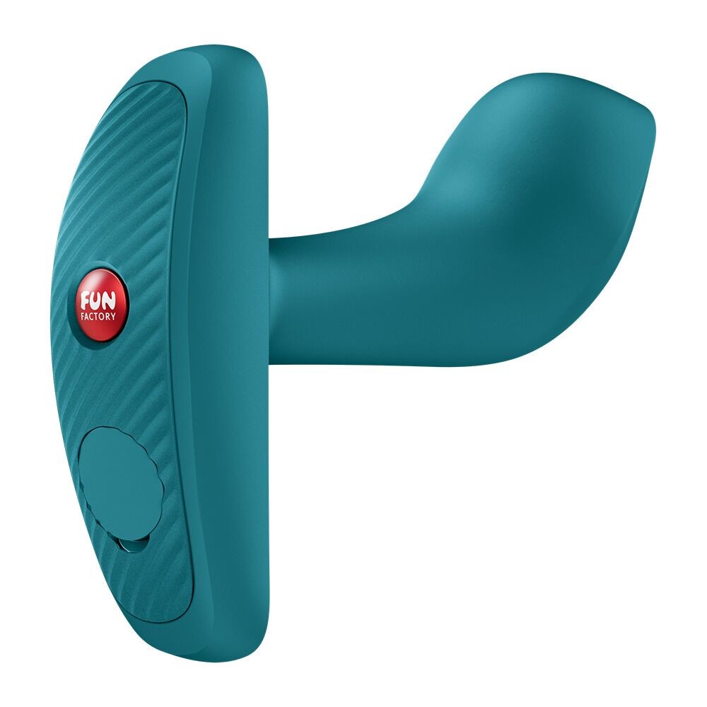 Анальна пробка з вібрацією Fun Factory Bootie Vibe Bottle Green, 12 режимів - зображення 1