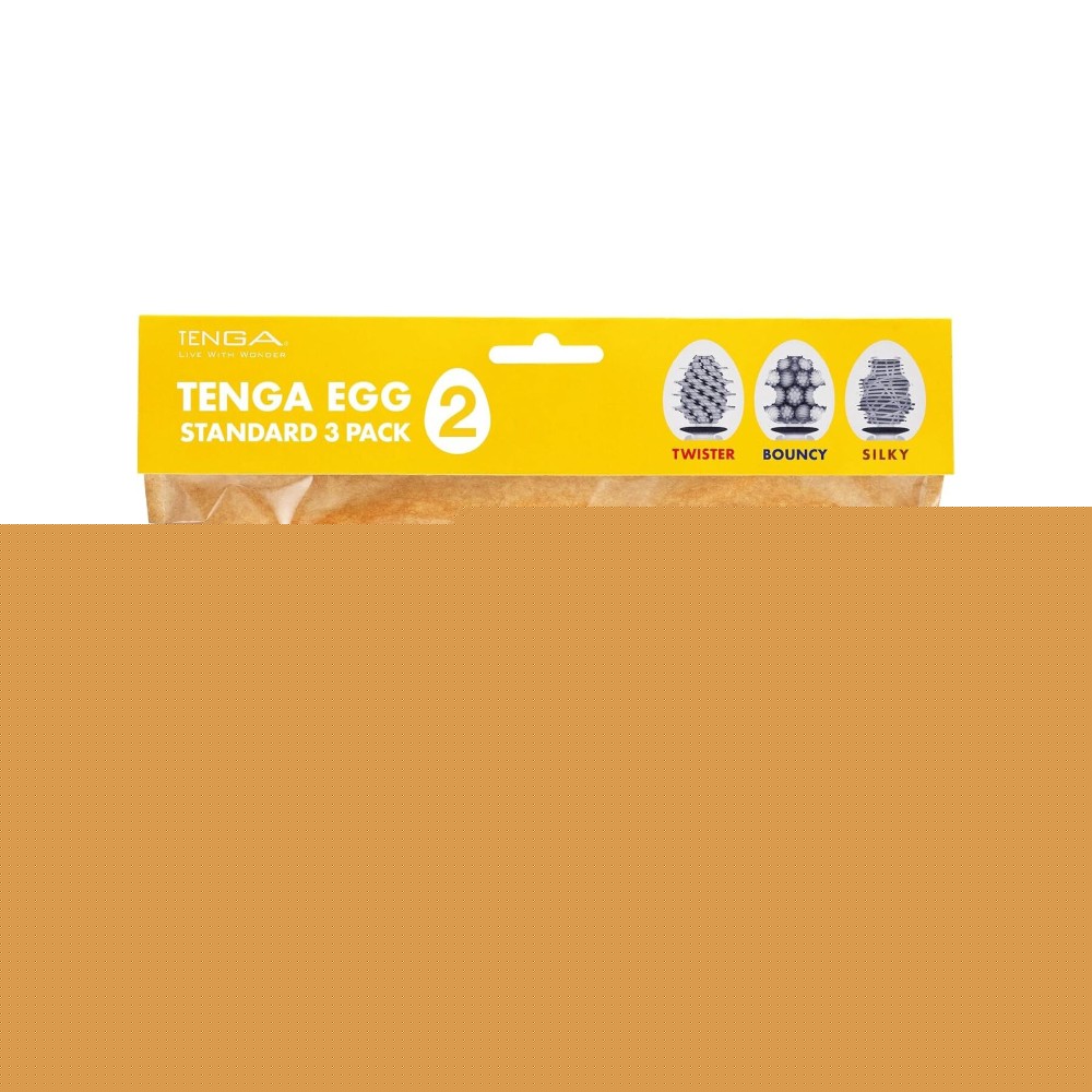 Набір мастурбаторів-яєць Tenga Egg Standard 3 Pack 2 (Twister, Bouncy, Silky) - зображення 1