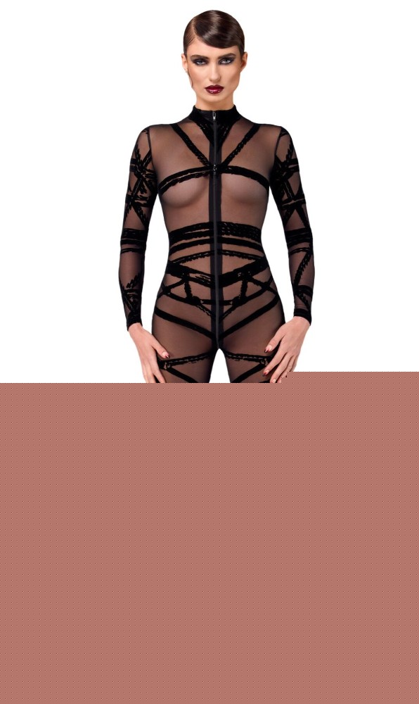 Комбінезон Noir Handmade F357 Bondesque Catsuit XS - зображення 1