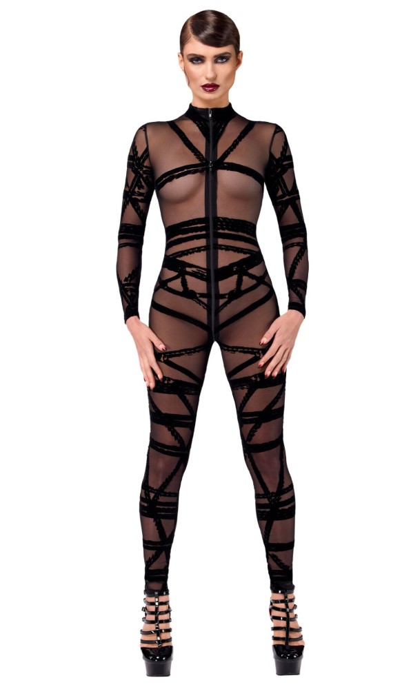 Комбінезон Noir Handmade F357 Bondesque Catsuit M - зображення 1