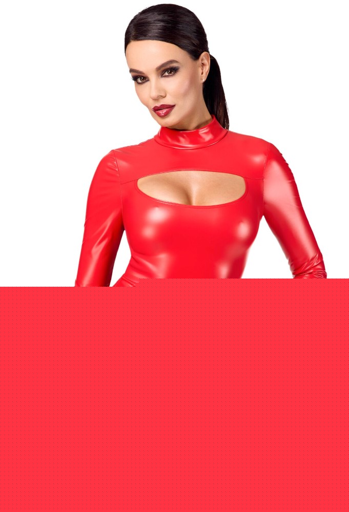 Сукня Noir Handmade F367 Bombshell Bodycon Dress Red S - зображення 1
