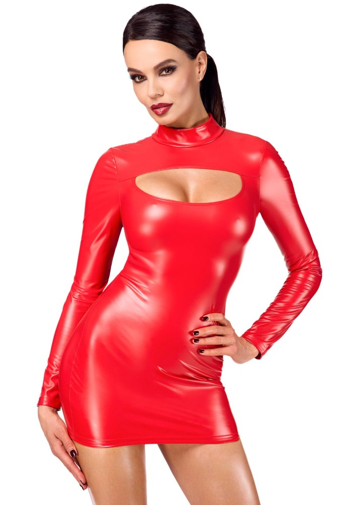 Сукня Noir Handmade F367 Bombshell Bodycon Dress Red L - зображення 1