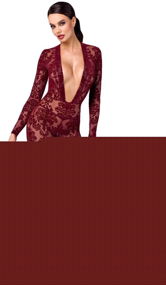 Бодістокінг Noir Handmade F382 Kink Royal Catsuit XS - зображення 1