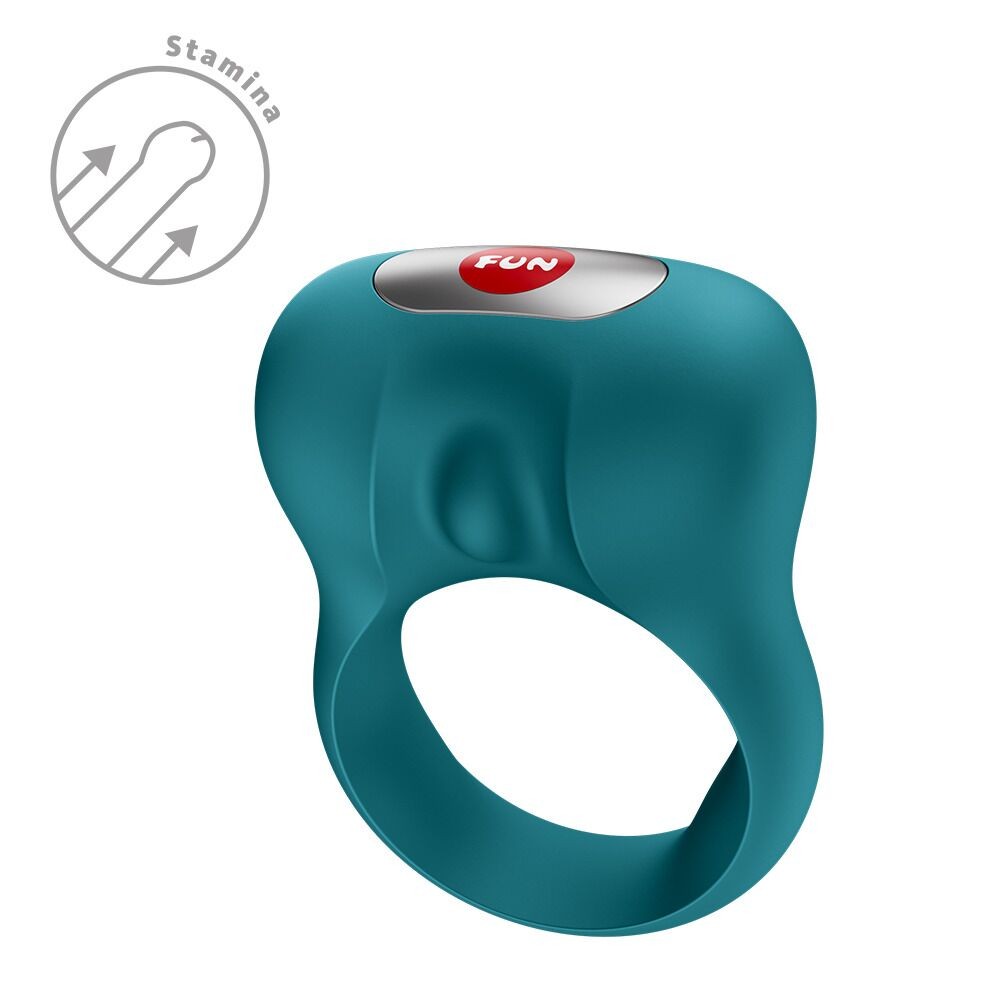 Ерекційне віброкільце Fun Factory Steady Bottle Green - зображення 1
