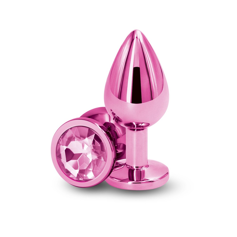 Анальна пробка NS Novelties Rear Assets - Medium - Pink - зображення 1