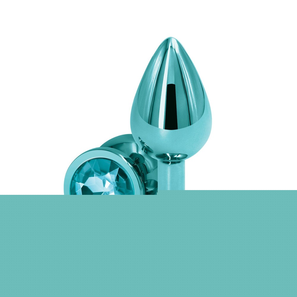 Анальна пробка NS Novelties Rear Assets - Medium - Teal - зображення 1