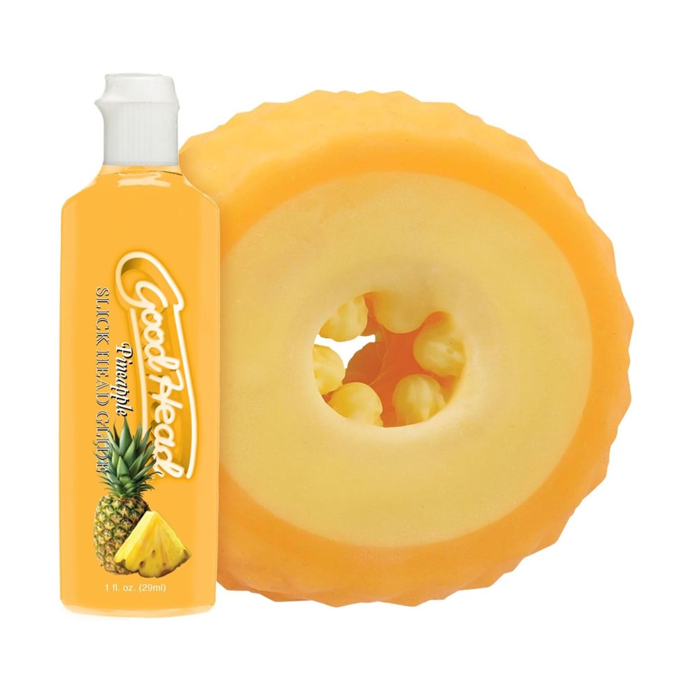 Набір для мінету Doc Johnson GoodHead Pineapple Blowjob Set - зображення 1