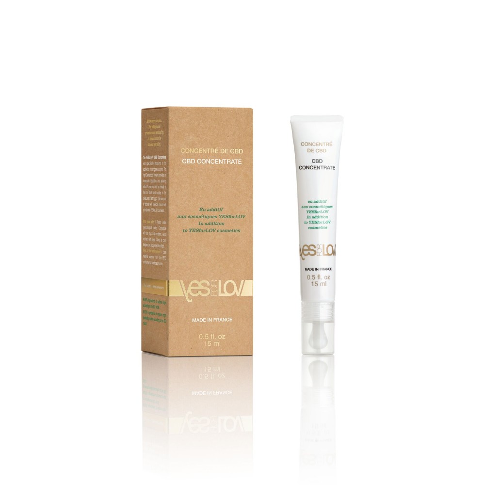 CBD-концентрат YESforLOV CBD CONCENTRATE 15 мл, розслаблює та підвищує чутливість, 150 мг CBD - зображення 1