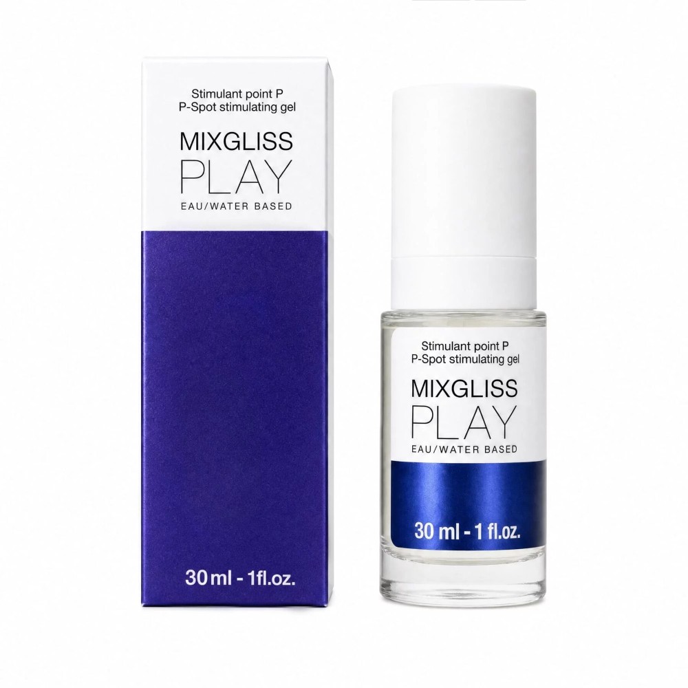Анальна стимулювальна змазка MixGliss PLAY P-Spot Stimulant (30 мл), ефект 2в1 тепло-холод - зображення 1
