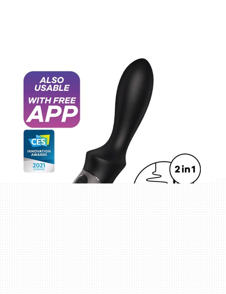 Смарт-вібратор для простати Satisfyer Heat Climax, підігрів до 40° - зображення 1