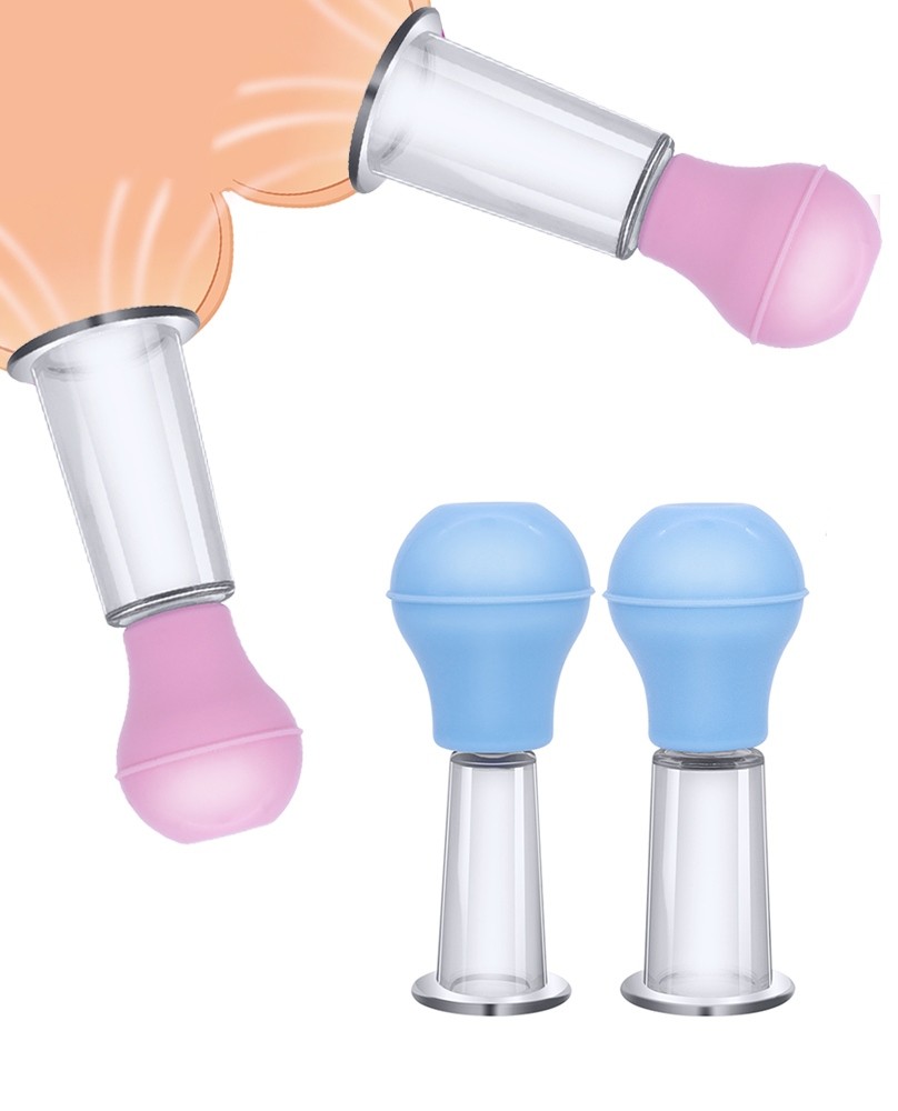 Помпы для сосков, присоски для груди "Lollipop pump" 2 шт комплект - зображення 1