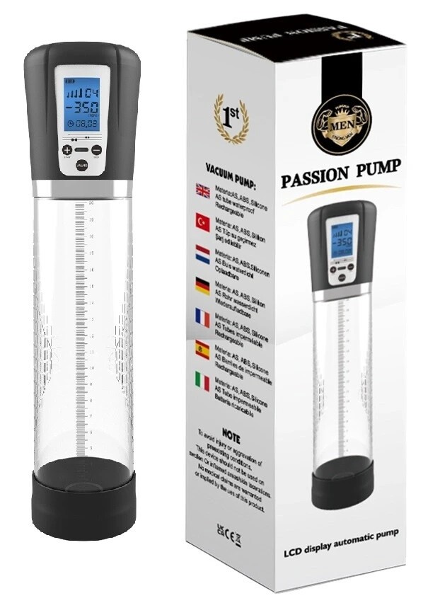 Вакуумная помпа CANWIN Passion Pump P078A для увеличения пениса и эрекции - зображення 1