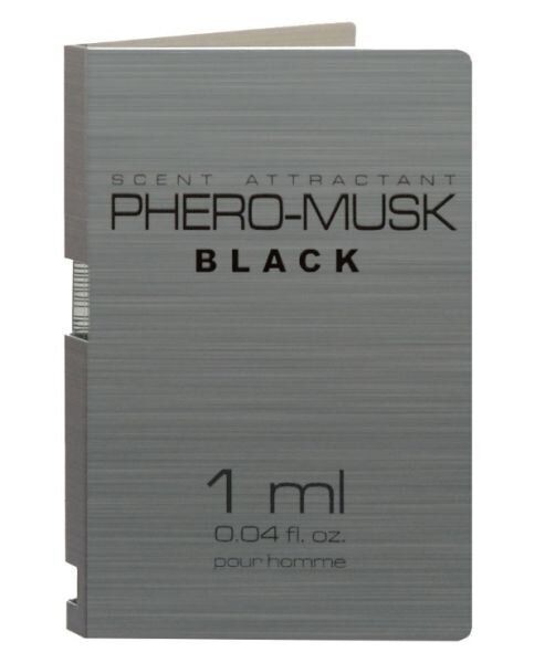 Духи с феромонами для мужчин PHERO-MUSK BLACK, 1 ml - зображення 1