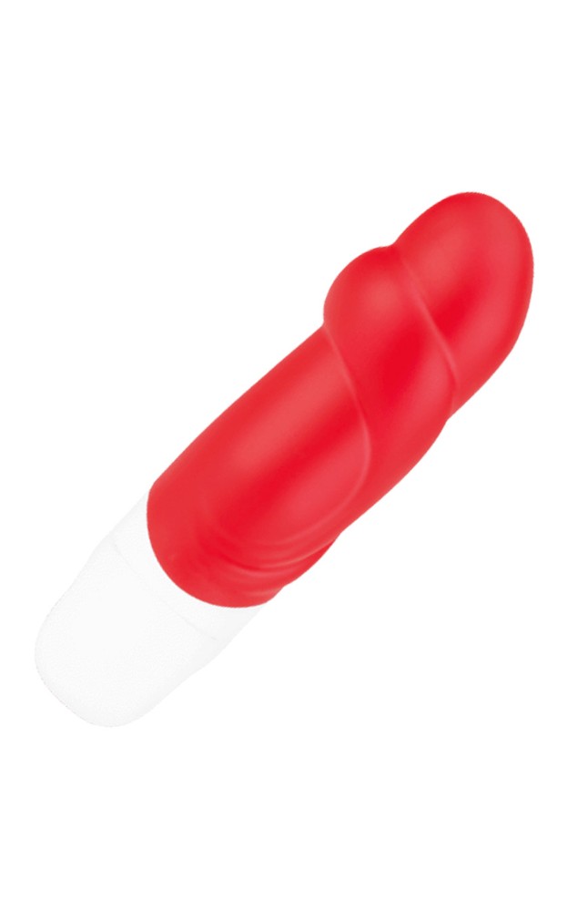 Мини вибратор привлекательным дизайном AMOR VIBRATOR SOHAN Red  (Приложение НЕ Функционирует!) - зображення 1