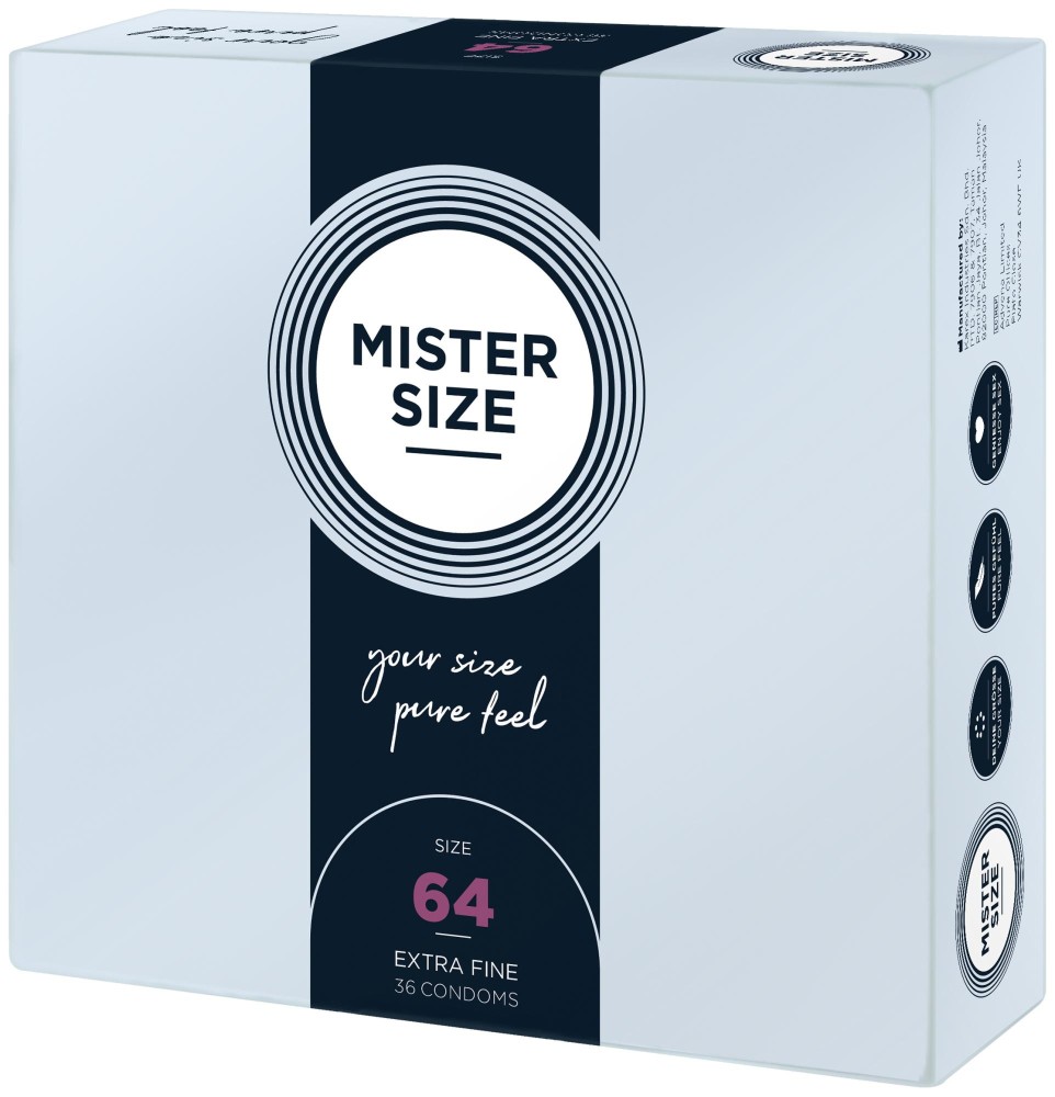 Презервативы Mister Size 64 mm (по 1шт) - зображення 1