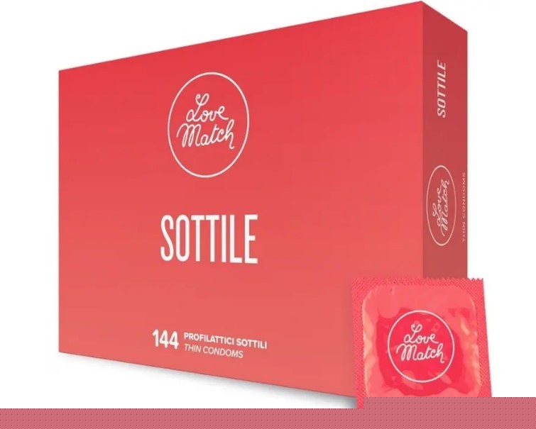 Ультратонкие презервативы Love Match - Sottile (по 1 шт) - зображення 1
