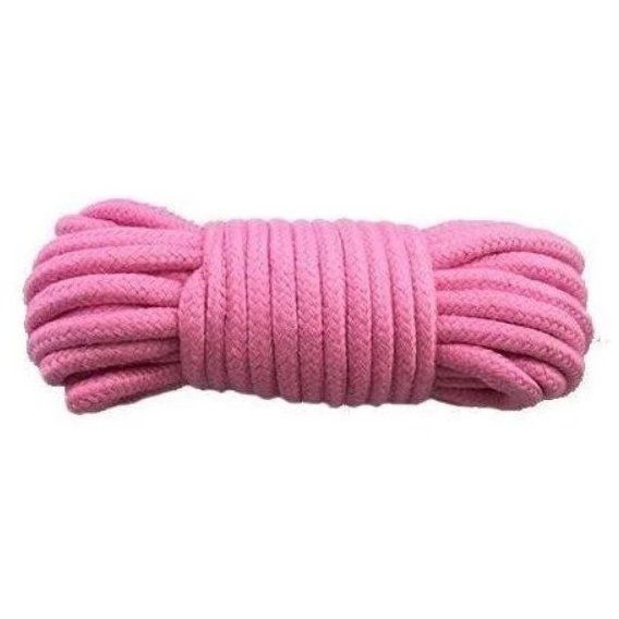 Веревка для бондажа  BONDAGE ROPE 10M, Pink - зображення 1
