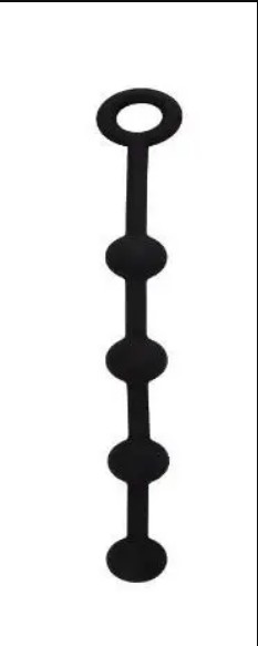 Анальные бусы ”P” Storm Beads L - зображення 1