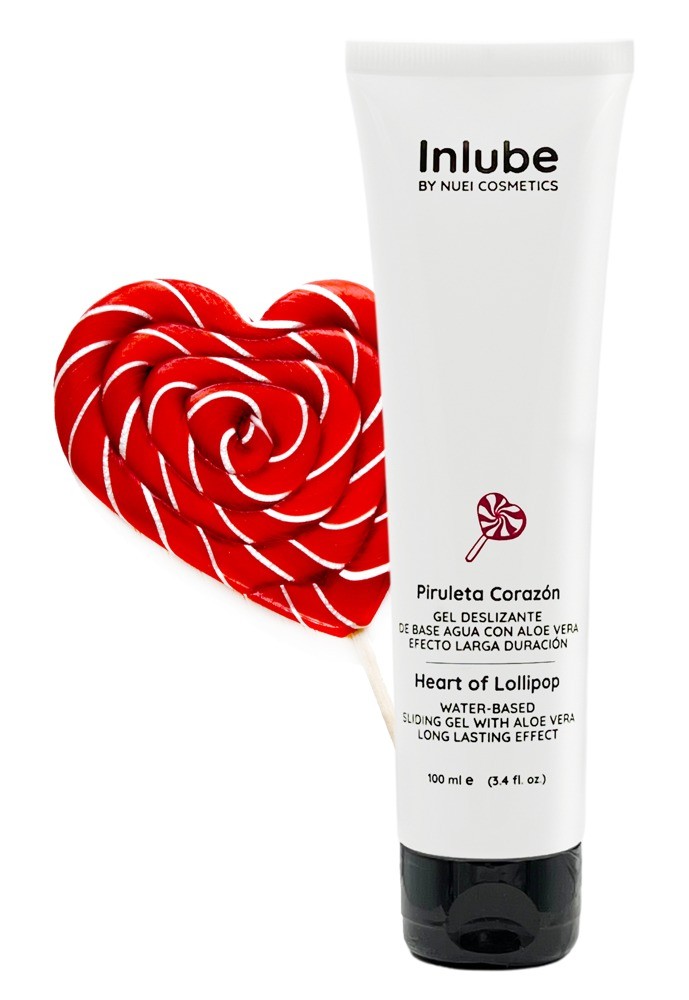 Уникальный лубрикант Inlube Lollipop на водной основе Naturfluid NUEI 100 ml - зображення 1