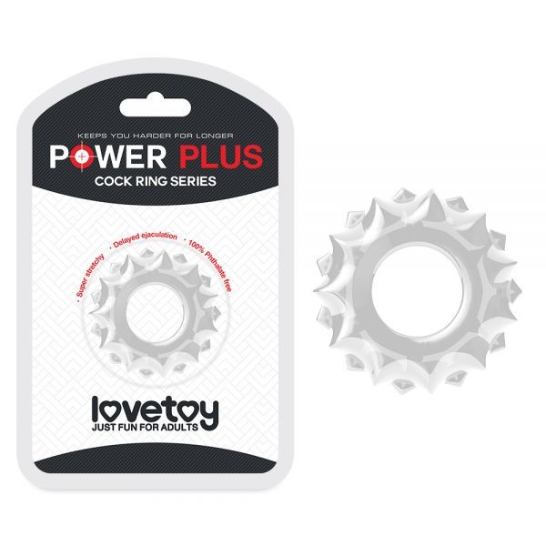 Эрекционное кольцо сексуальное удовольствие POWER PLUS Cockring - зображення 1