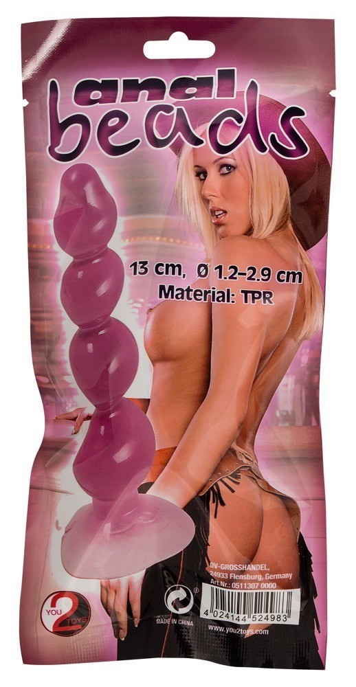 Анальные шарики на присоске Anal Beads - зображення 1