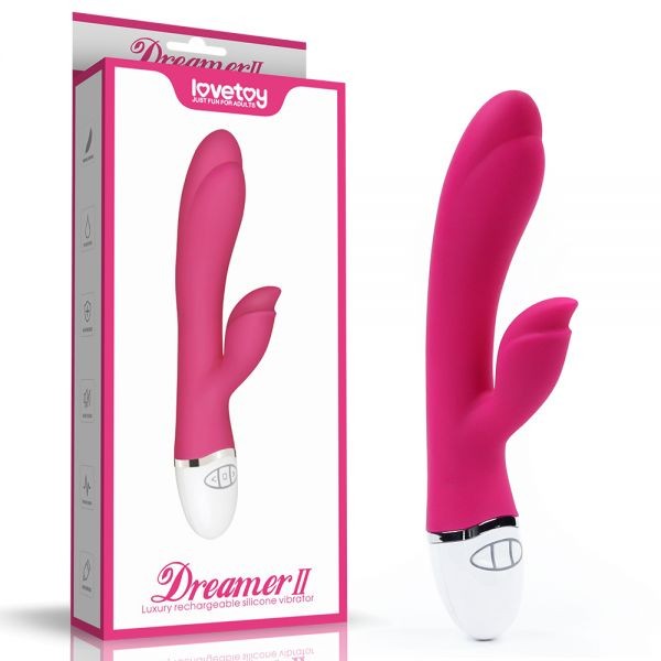 Вибромассажер с рельефным наконечником Rabbit Vibrator Rechargeable - зображення 1