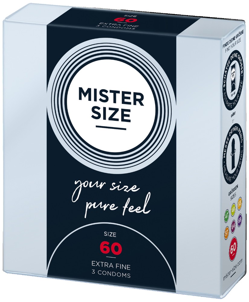 Презервативы Mister Size 60 mm (3 шт) - зображення 1