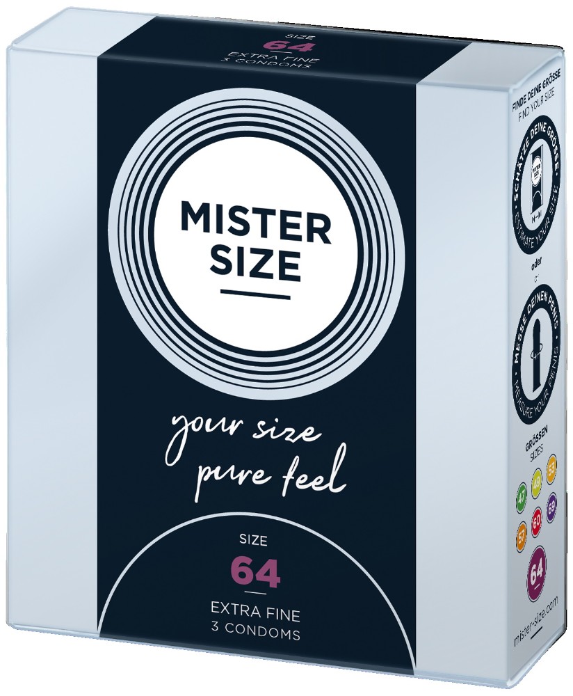 Презервативы Mister Size 64 mm (3шт) - зображення 1