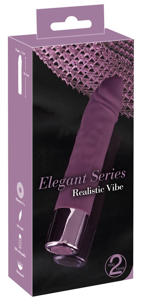 Реалистичный мини-вибратор с 15 режимами вибрации Realistic Vibe - зображення 1