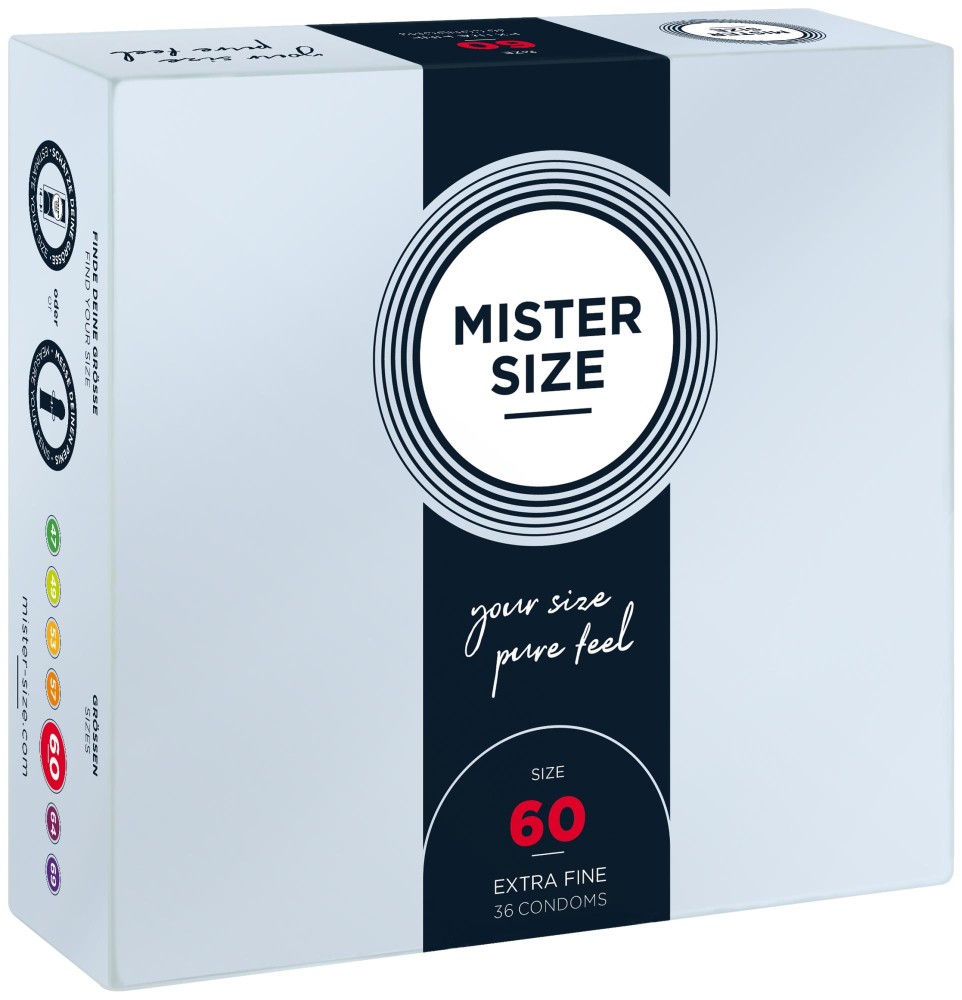 Презервативы Mister Size 60 mm (по 1 шт) - зображення 1