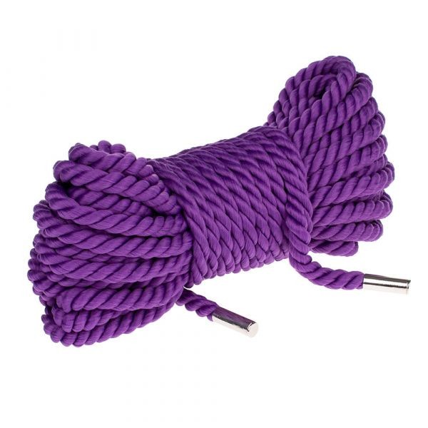 Веревка для бондажа Premium Silky 10M, Purple Текстиль - зображення 1