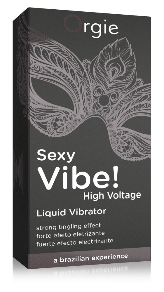 Жидкий вибратор  Sexy Vibe! High Voltage 15 мл - зображення 1