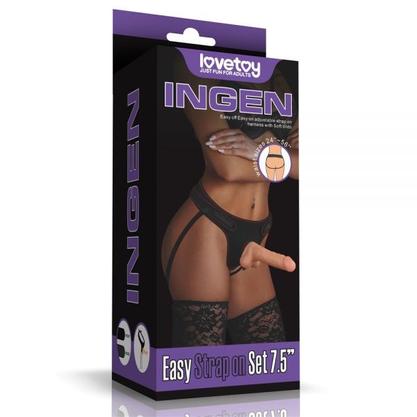 Трусики для страпона Easy Strapon Set 7.5'' - зображення 1