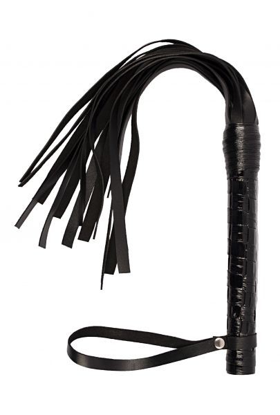 Флогер VIP Leather Flogger, Black кожа - зображення 1