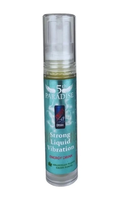 Стимулирующий гель (жидкий вибратор) 5th PARADISE Strong Liquid Vibration - Energy Drink, 10 ml - зображення 1