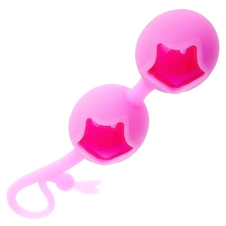 Вагинальные шарики Pink Star цвет розовый - зображення 1