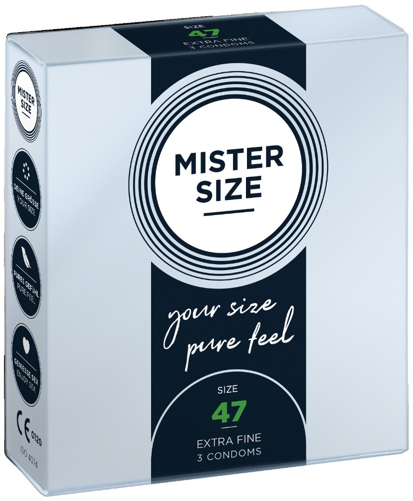 Презервативы Mister Size 47 mm (3шт) - зображення 1