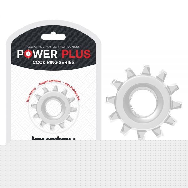 Эрекционное кольцо POWER PLUS Cockring без вибрации - зображення 1